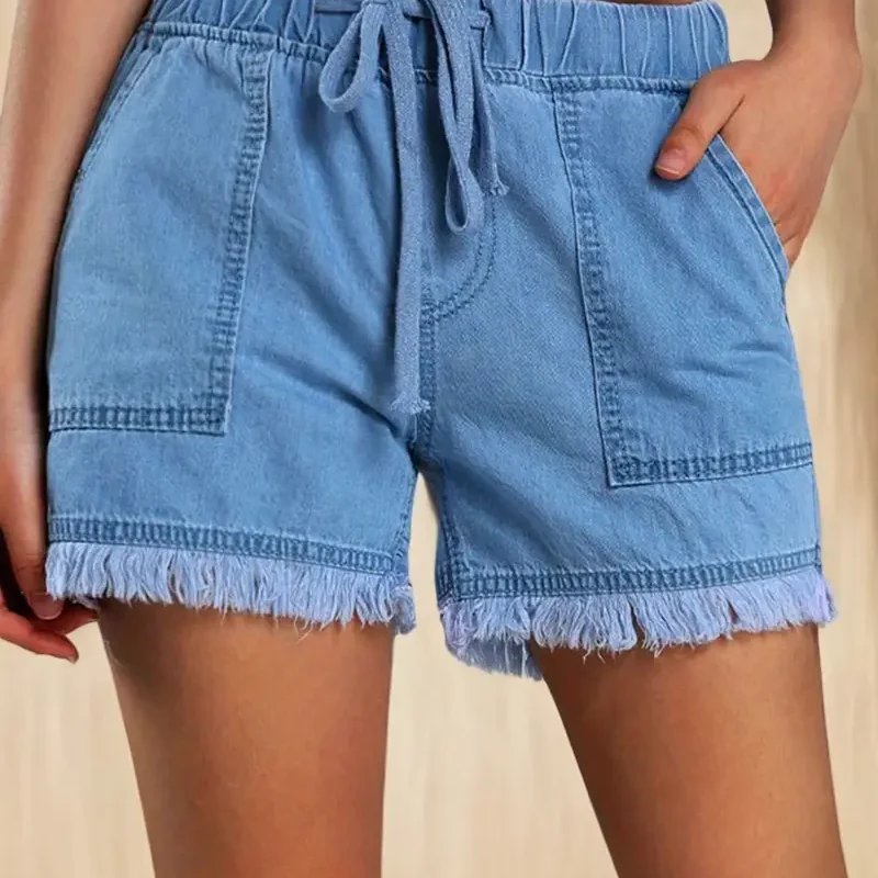 Plus Size Cotton Shorts for Women