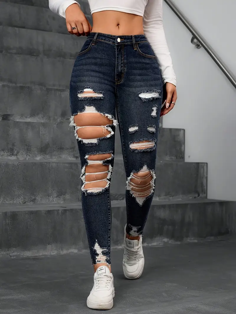 Women'S Fashionable Flared Jeans - Image 4