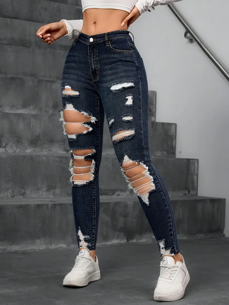 Women'S Fashionable Flared Jeans
