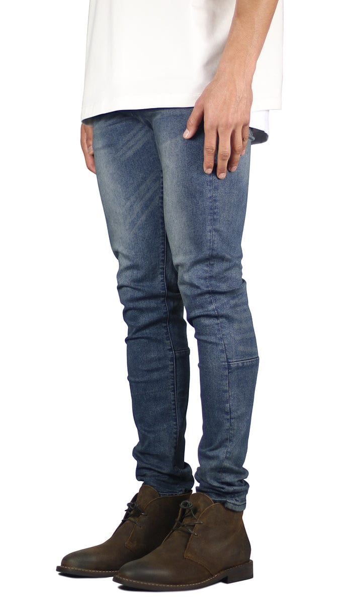 Marine Blue Ian Stack Jeans - Image 4