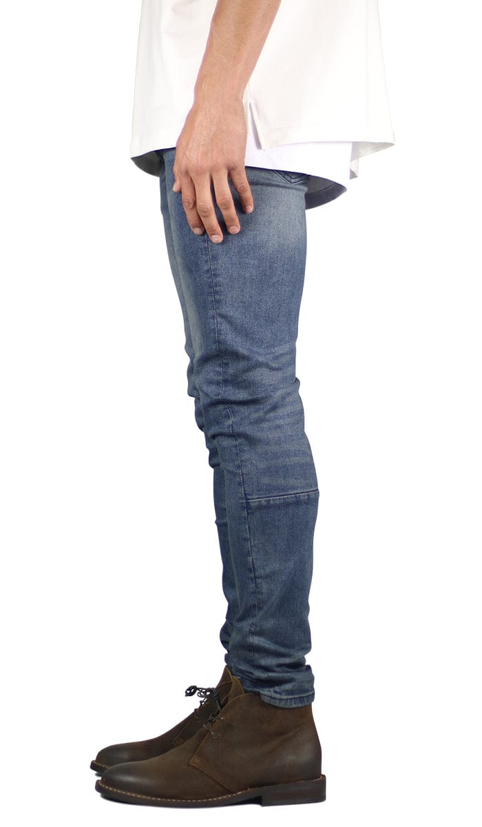 Marine Blue Ian Stack Jeans - Image 5