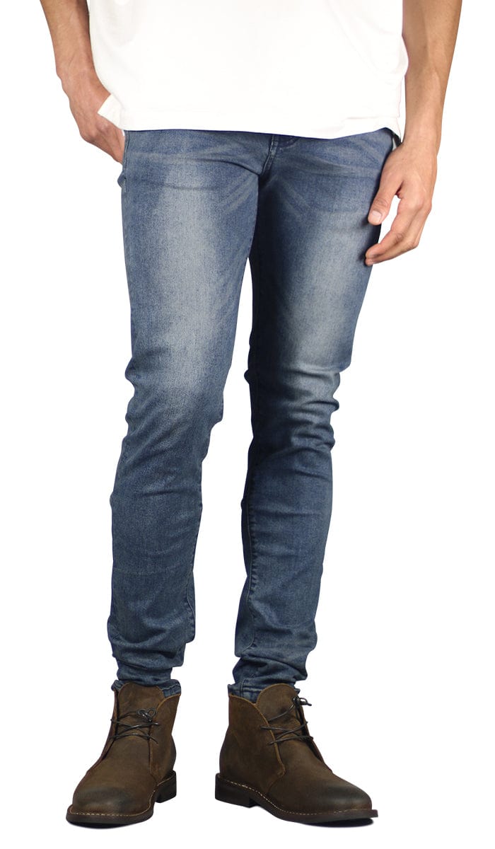 Marine Blue Ian Stack Jeans - Image 8