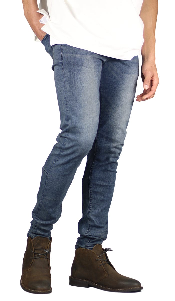 Marine Blue Ian Stack Jeans - Image 9
