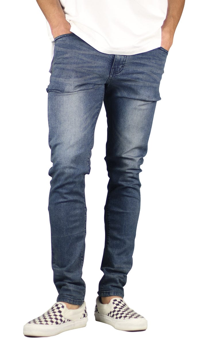 Marine Blue Ian Stack Jeans - Image 2