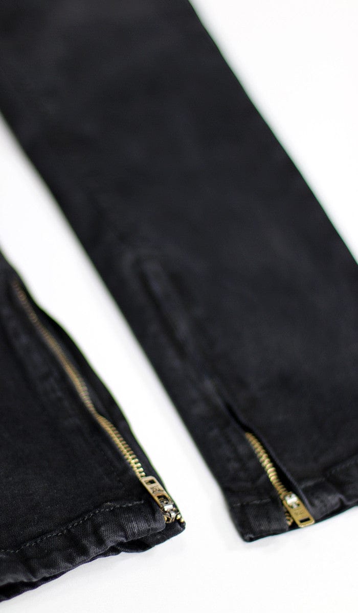 Black Gao Zipper Jeans - Image 12