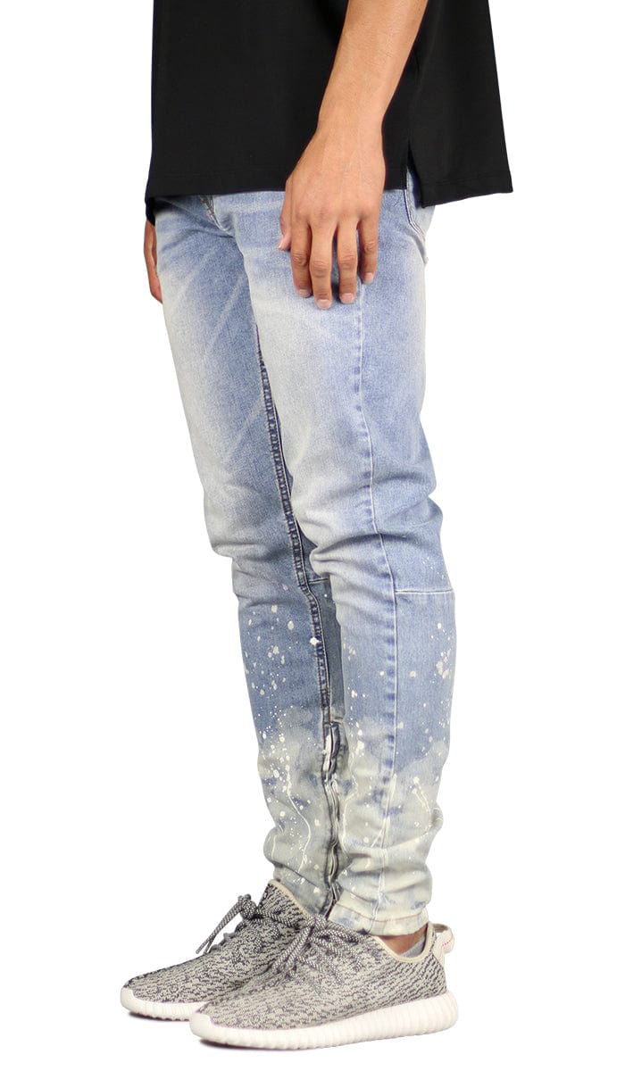 Flame Blue Zipper Jeans - Image 2