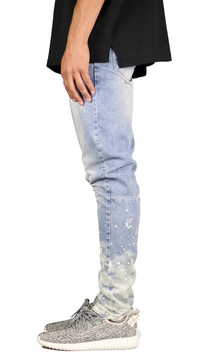 Flame Blue Zipper Jeans - Image 3