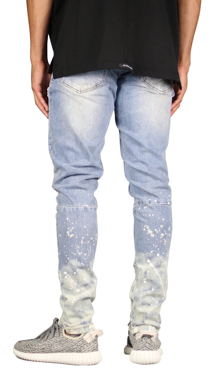 Flame Blue Zipper Jeans - Image 7