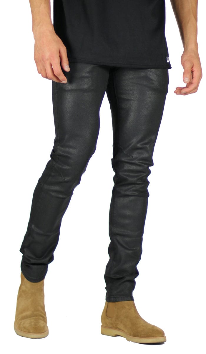 Wax Coated Slim Jeans - Image 2