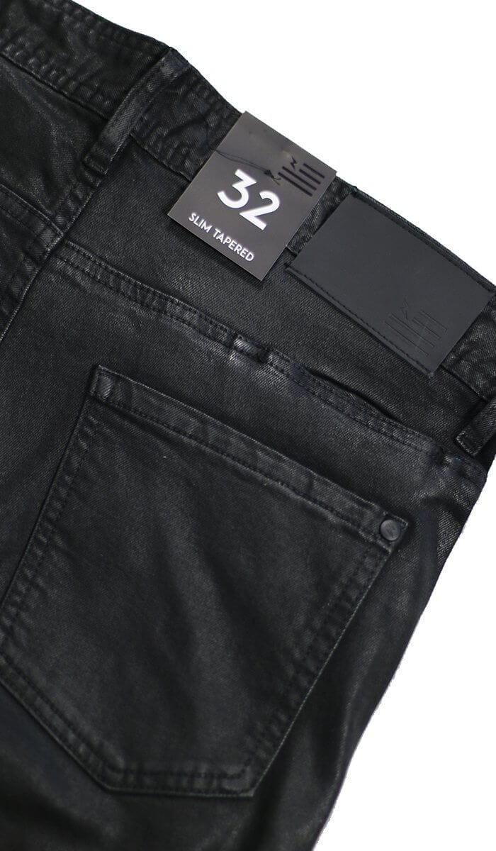 Wax Coated Slim Jeans - Image 9