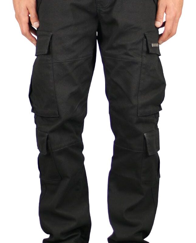 Black 8 Pocket Cargo Pants