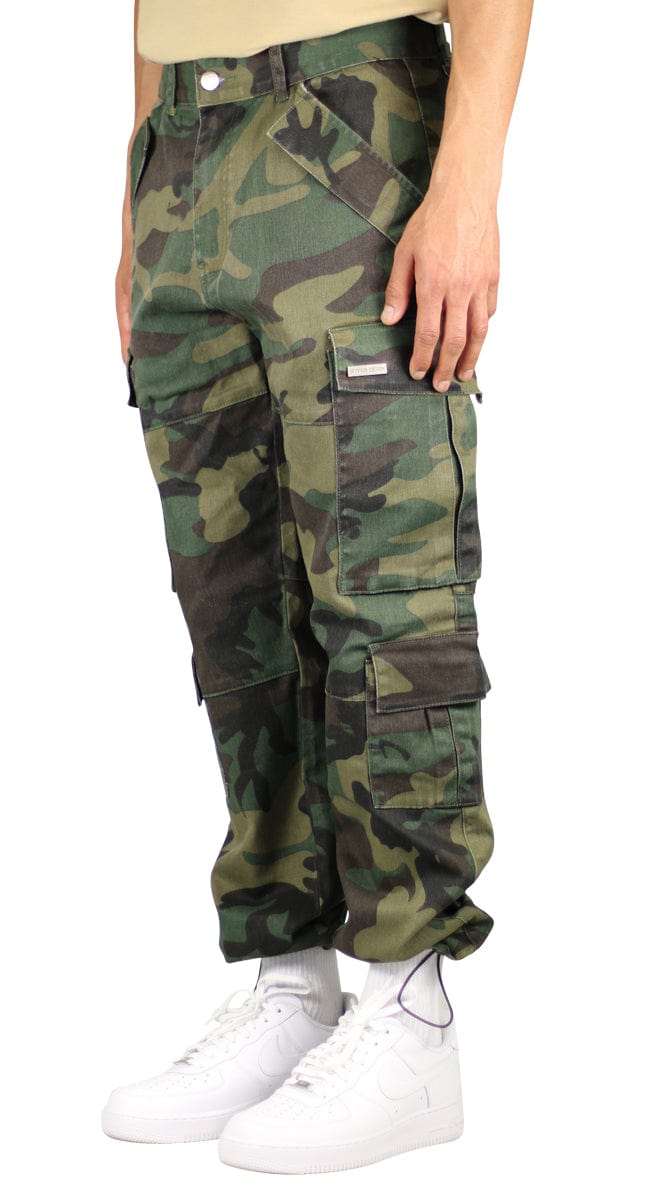 Camo 8 Pocket Cargo Pants - Image 5