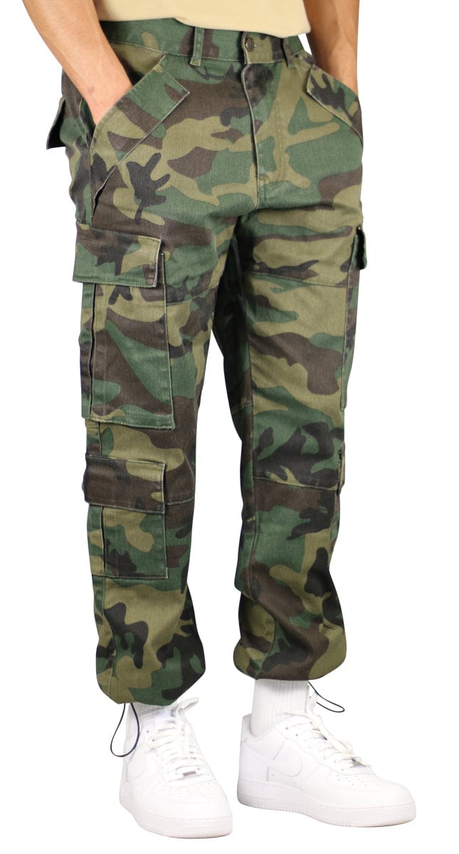 Camo 8 Pocket Cargo Pants - Image 7
