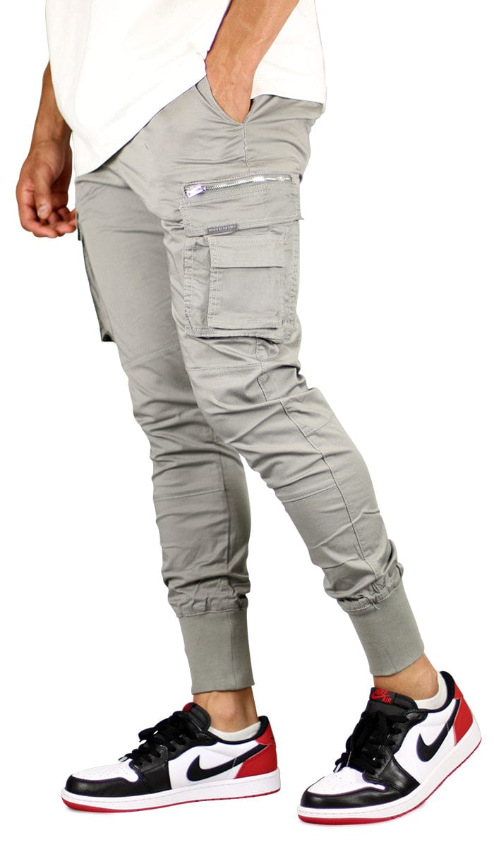 Gray Cool Cargo Joggers - Image 6