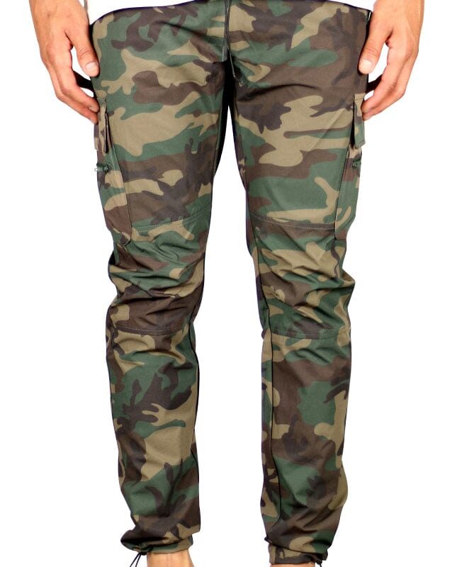 Camo Cool Nylon Cargo Pants