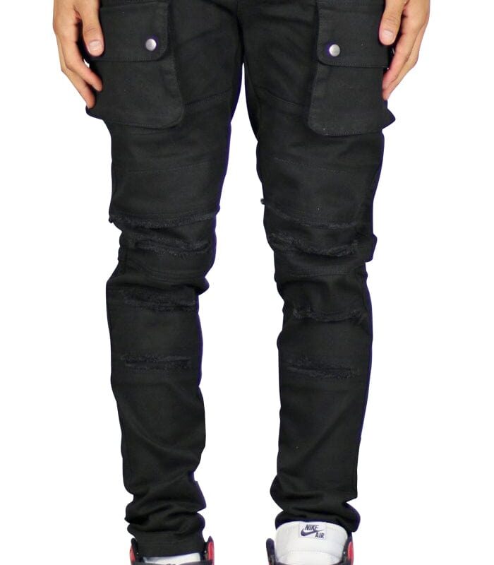 Black Cargo Pants