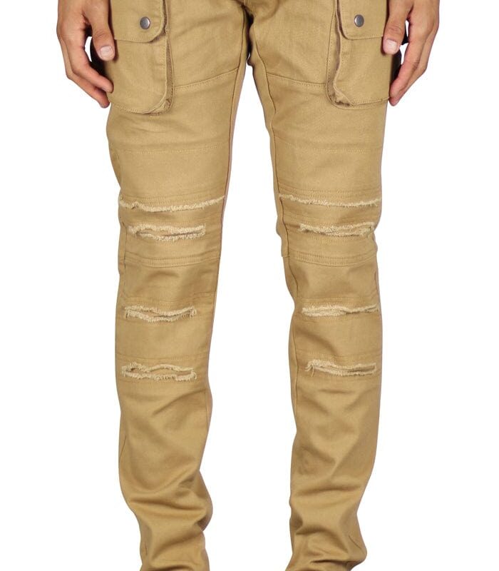 Camel Cargo Pants