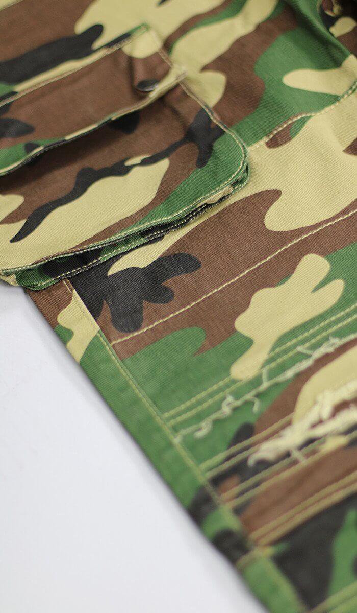 Woodland Camo Cargo Pants - Image 7