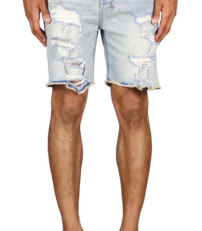 LT.Blue Thrasher Denim Shorts