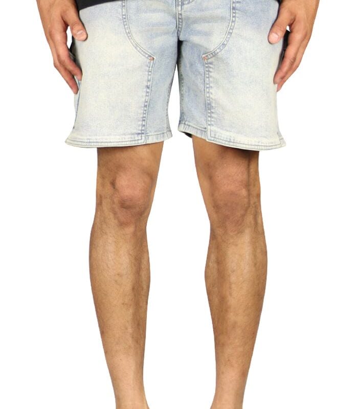 LT. Blue Carpenter Denim Shorts