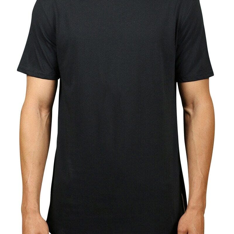 Zipper Long T-Shirts