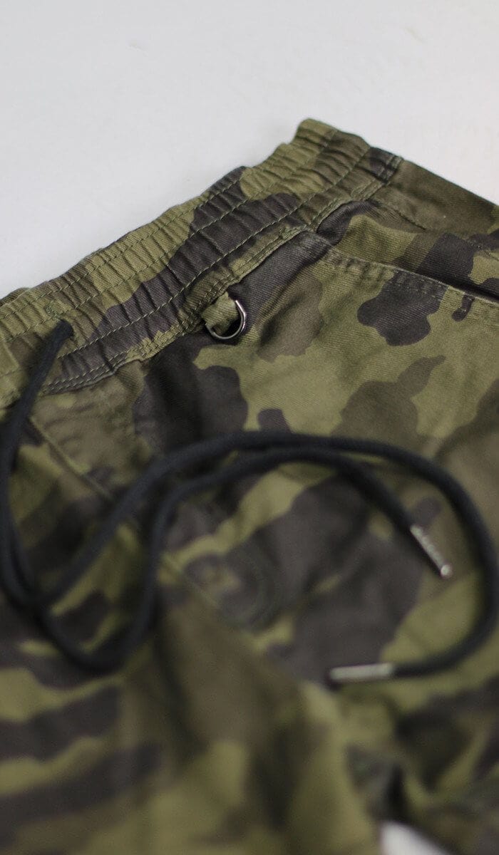 Olive Camo Zipper Pants - Image 7